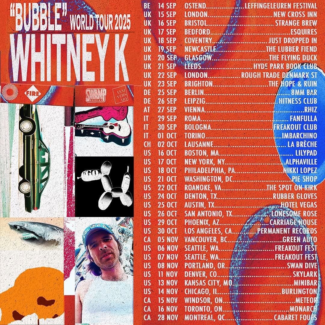 firerecordings's tweet image. Modern-day troubadour #WhitneyK delivers another slice of life with ‘Jolene’, the third single from the upcoming album. Listen/pre-order album here: whitneyk.lnk.to/bubbleTW
“Nomadic Canadian channelling magical realism, country rock and Lou Reed” @uncutmagazine