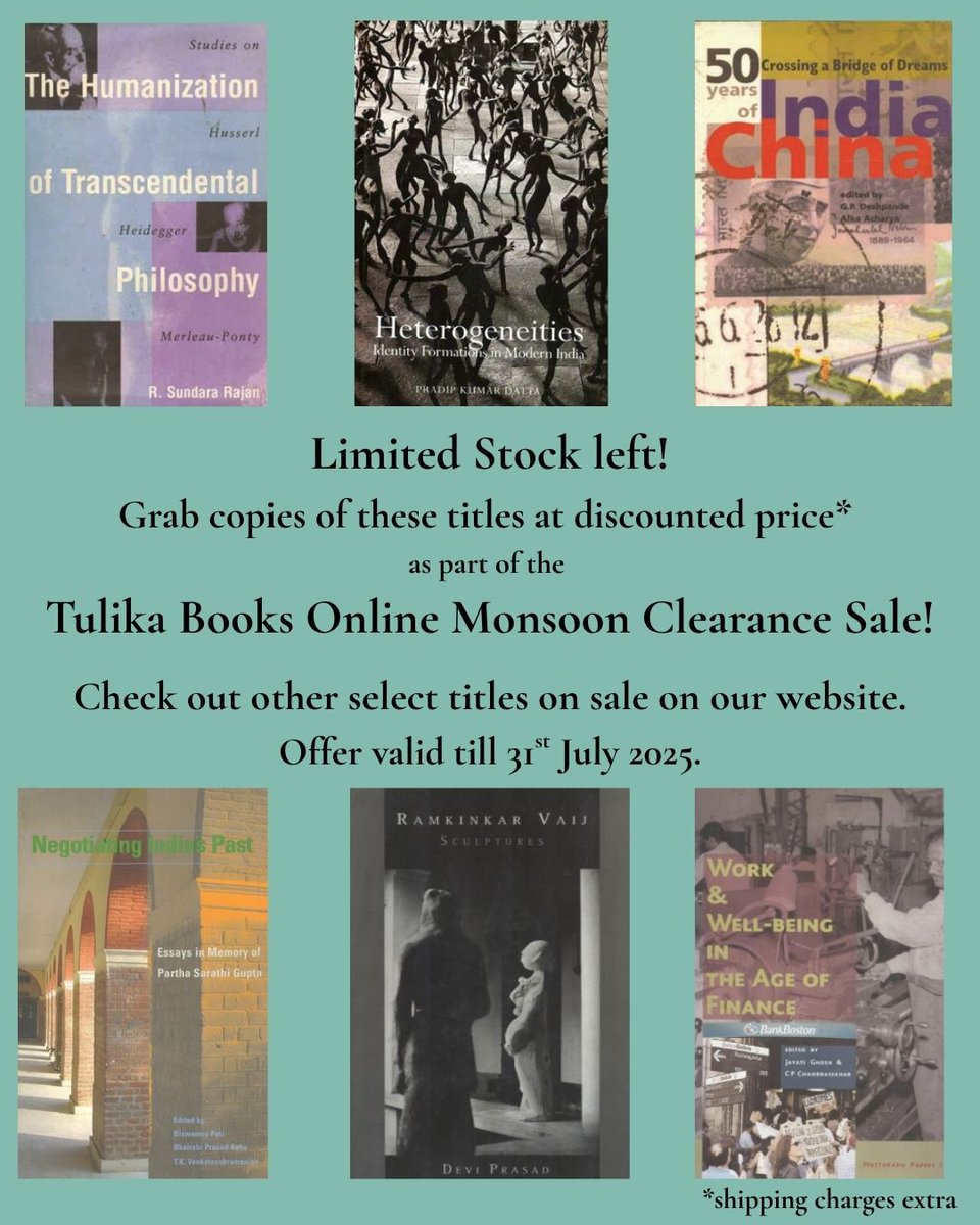 Grab your copies before these titles run out of stock!
shop.tulikabooks.in/discounts/mons