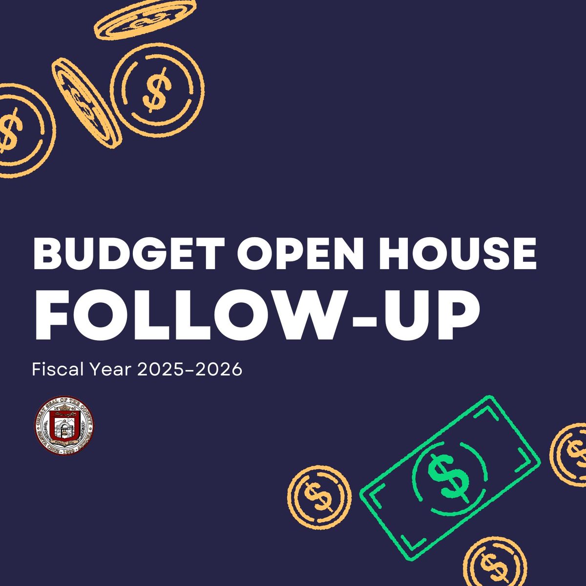 Santa Cruz County would like to thank all community members who participated in the Fiscal Year 2025–2026 Finance Open House. Your involvement and interest play a vital role in promoting transparency and informed decision-making.
For more information, 
santacruzcountyaz.gov/CivicAlerts.as…