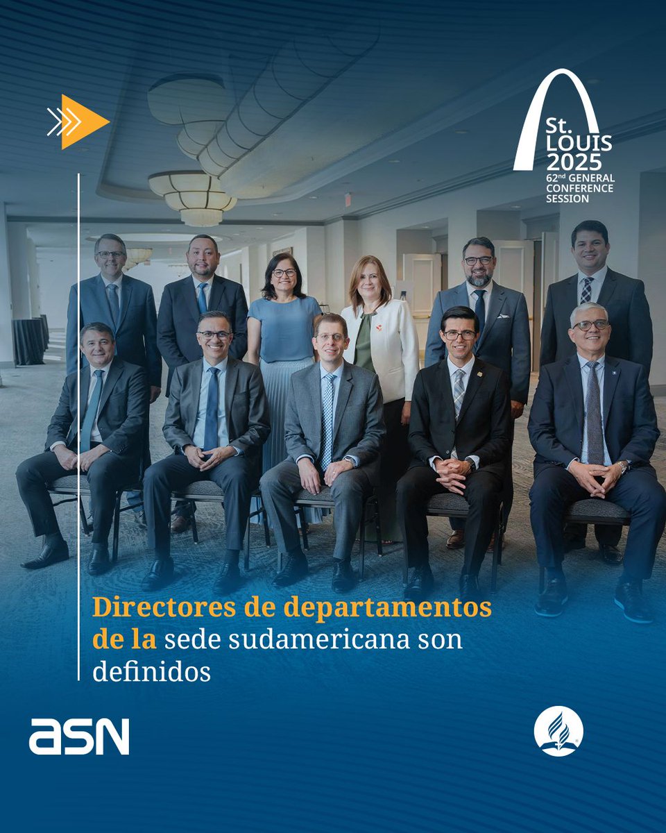 🌎 ¡Nuevos líderes para la Iglesia en Sudamérica! Los delegados sudamericanos eligieron a los nuevos líderes de departamentos de la Iglesia Adventista  ⛪ para los ocho países de la región. 🙏❤️

👀 Conoce quiénes fueron elegidos y todos los detalles en: gc.adventistas.org