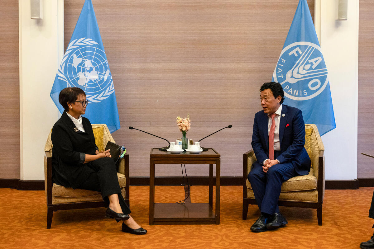 UN_Water's tweet image. Water is life. Food is water.
A powerful call to action from @FAODG & @RetnoLPMarsudi: Sustainably managing water is essential to securing our food future.
🌍 Read the joint OpEd: buff.ly/sjUIwm5
#WaterAction #SDG6