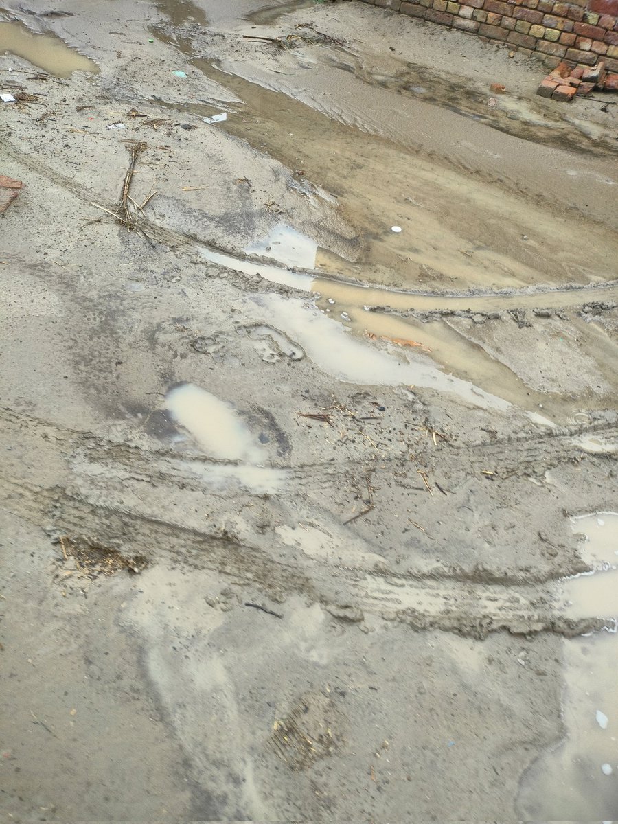 sr43754375's tweet photo. @cmohry @NayabSainiBJP Cm साहब जी आपके राज मे गांव चौटाल जिला सिरसा की गली देखो जी बरसात के समय तो बाहर जाना बिलकुल बंद हो जाता हैं l घरो के अंदर तक पानी भर जाता हैं l हमारी गली ना तो अभी तक पकी बनी हैं ना ही कोई नाली की सुविधा हैं l सबको कहकर देख लिया  कोई सुनवाई नहीं हो रही l क्या यही हैं आपका विकास https://t.co/srBNhTPxnm