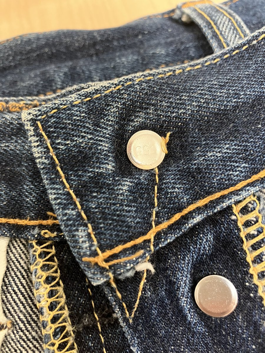 TKohmei's tweet image. バレンシア製の501xx
やっぱ、いい感じだ👖

#Levis #デニム