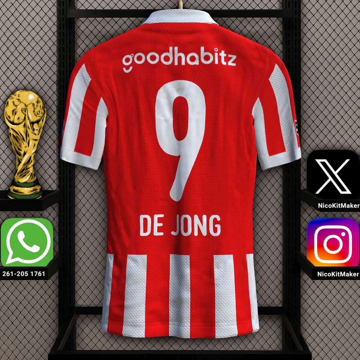 Día 2
<a href="/PSV/">PSV</a> por #Puma
Consigna: Realizar una Camiseta Retro, Respetando Marca, en este caso Puma
#NKMDes #Dia2
drive.google.com/drive/folders/…
☝🏻Aquí pueden anotarse, los espero 💪🏻