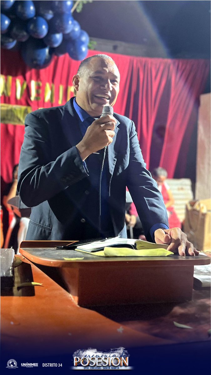 Ipuc_Distrito34's tweet photo. Ceremonia de posesión Pastor Jandy Acuña - IPUC Circasia, Santa Marta.
#SomosIPUC
#permanece
#87años
#ParaCompartir
#Distrito34 #IPUC https://t.co/3y3VBuAQaq