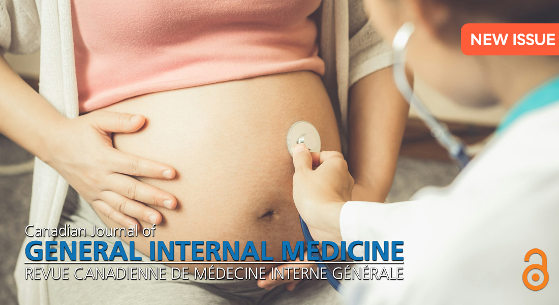 Explore the new issue of the Canadian Journal of General Internal Medicine 20.2 for new research on the evolving field of #ObstetricMedicine and the prevention, #diagnosis, and treatment of medical disorders in pregnant women. Discover the issue: bit.ly/cjgim202 <a href="/CSIMSCMI/">CSIM</a>