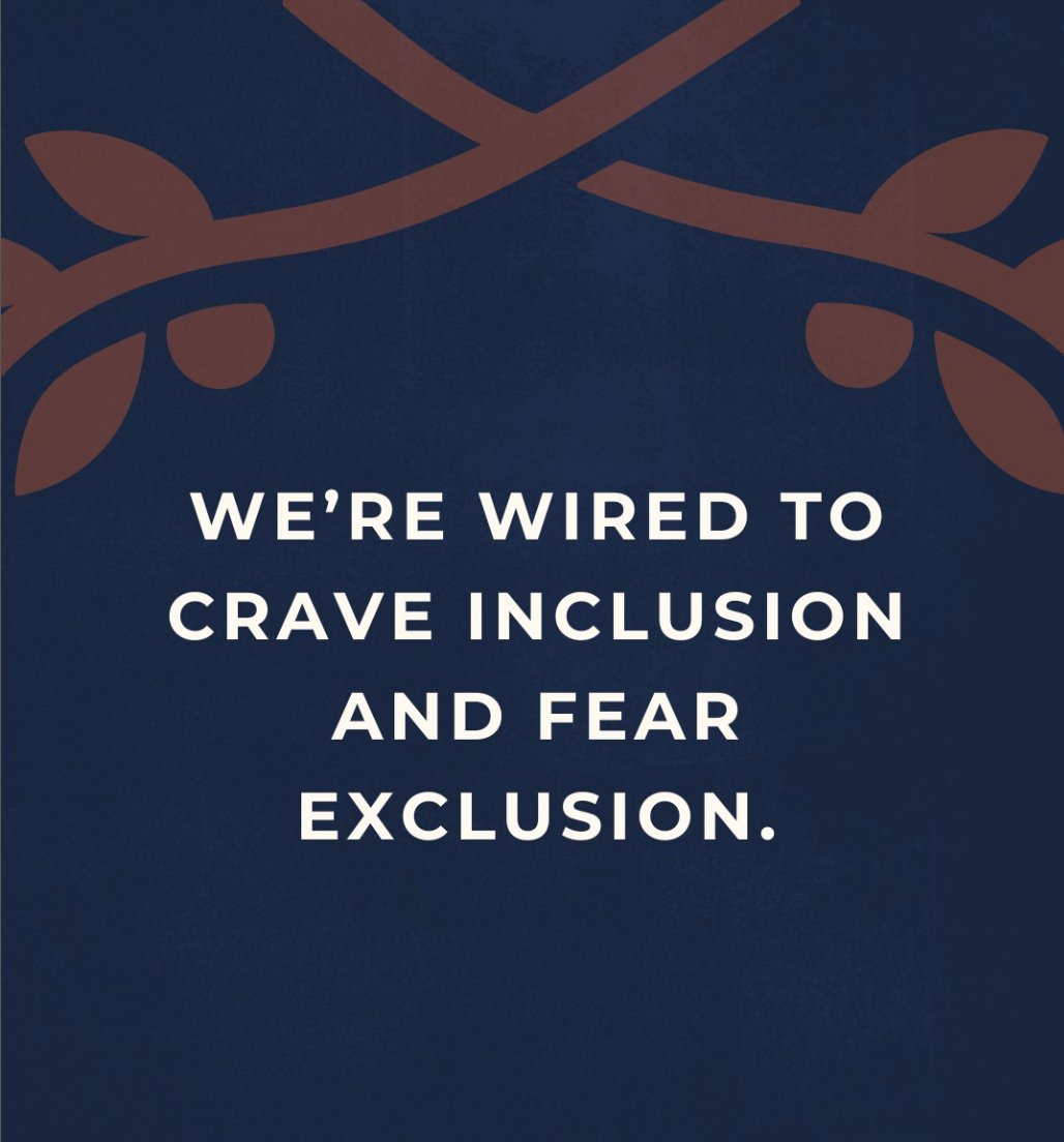 AfterParty2024's tweet image. No wonder politics feels so personal. After all, being accepted into the group has always meant safety, belonging, and survival and being excluded has always felt dangerous.
But here’s the good news: in Christ, we already belong. We’re included – fully, deeply, eternally – not…