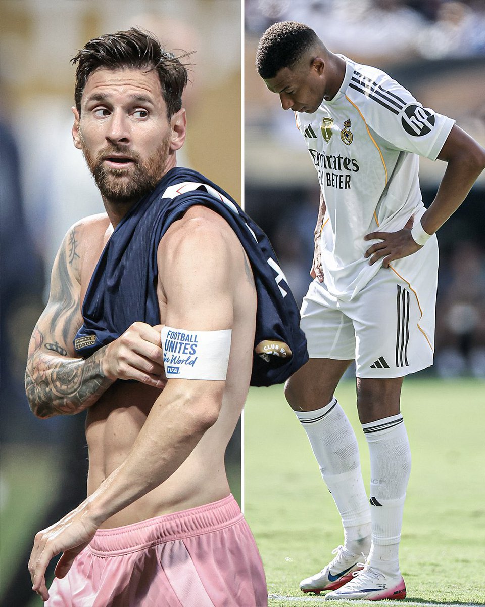 🚨🚨🚨🚨🚨🚨 ESPN:

استحواذ إنتر ميامي (33.4٪) أمام باريس سان جيرمان كان أكبر من نسبة استحواذ ريال مدريد (31.9٪) أمس ضد باريس 😮

صنع ليونيل ميسي أيضًا فرصة كبيرة (1) ضد باريس سان جيرمان أكثر من فريق ريال مدريد بأكمله (0) 🙃
