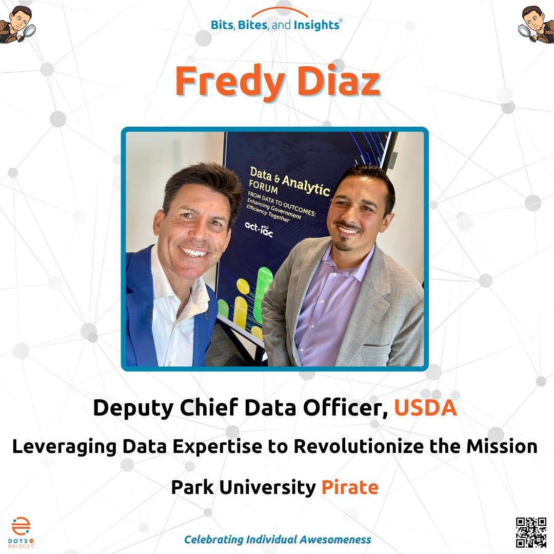 🤳 There's a Story behind every Selfie 
➡️ Fredy Diaz <a href="/USDA/">Dept. of Agriculture</a> is advancing data literacy to drive informed decision-making and create a positive impact.