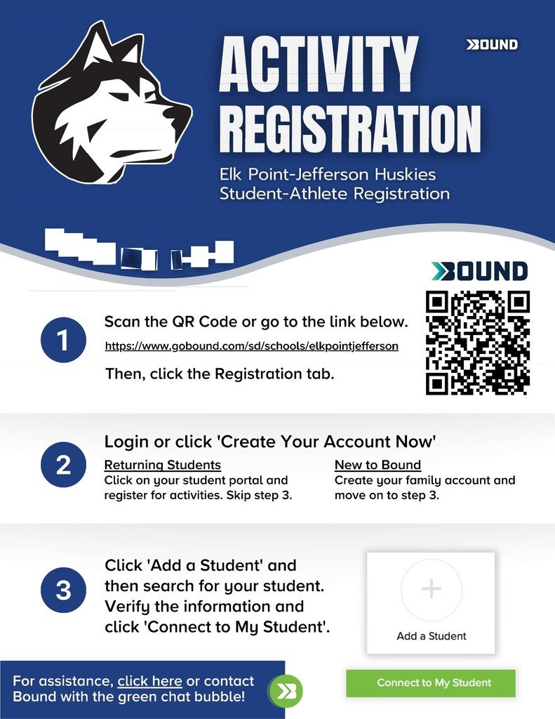 Online registration is available for all athletes at EPJ!  Physical packets and handbook pages can be signed and submitted online at your earliest convenience.  The attached flyer will walk you through the process.