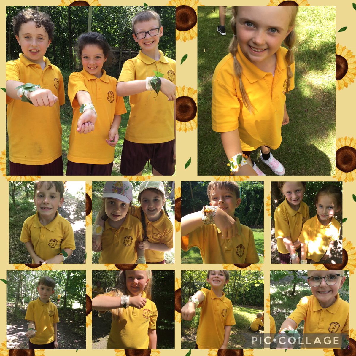 A shady afternoon in forest school was the perfect way to end our day ☀️🌳