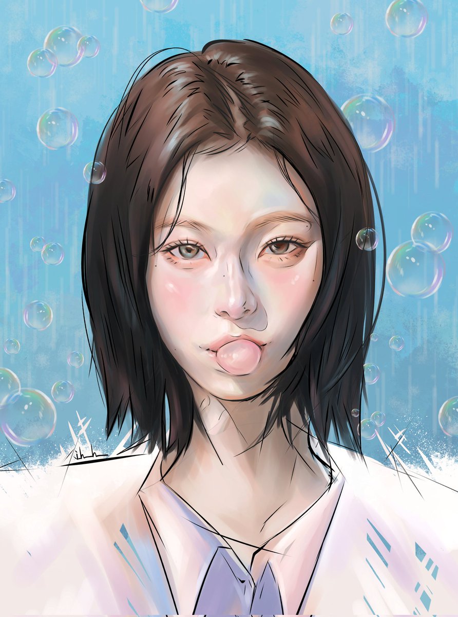 j_h___h___'s tweet image. 시원함이 필요할 때
-
Bubble girl
-
#NMIXX #엔믹스 #KYUJIN #규진 #nmixxfanart #엔믹스팬아트 #드로잉 #일러스트 #drawing #illustration #kpopfanart