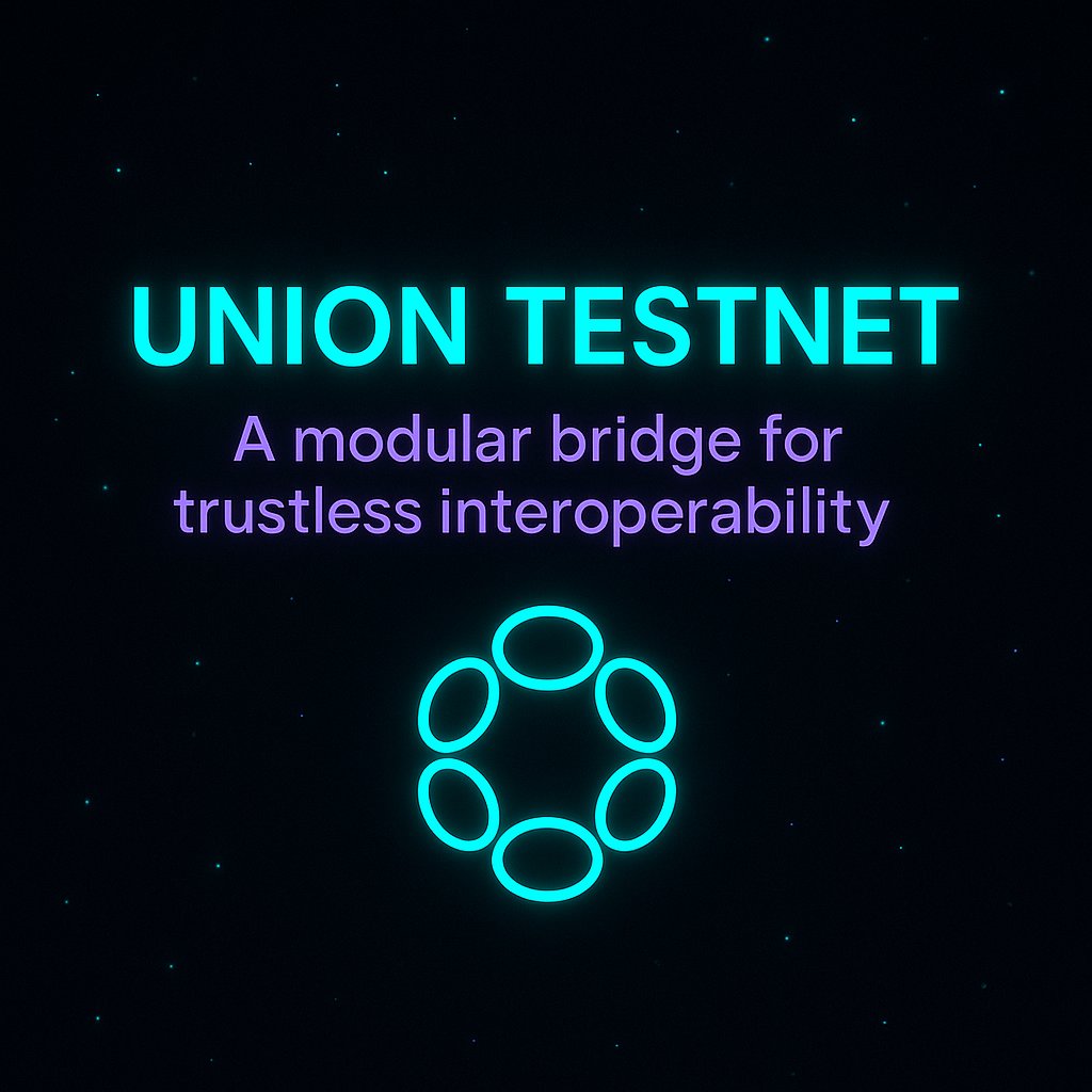 The more I look into <a href="/union_build/">Union</a>, the more it feels like they’re playing the long game.

Not just building “a bridge,” but building trust between ecosystems.

Modular. Secure. Composable.

That’s the kind of infra we’ll thank later when Web3 actually scales.