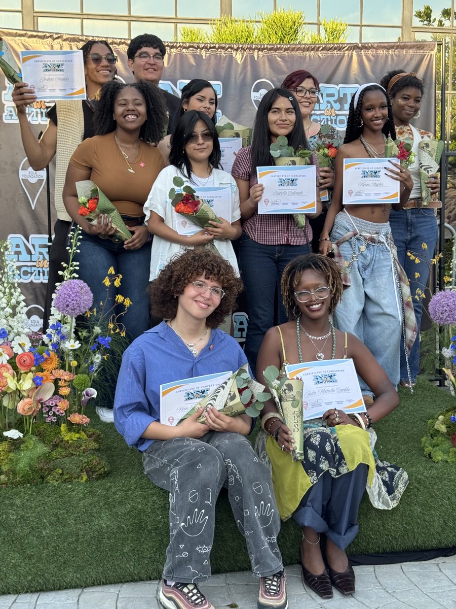 SundanceSatter's tweet image. Beautiful evening honoring our son Michael Latt’s Legacy through the Sola Foundation’s Art in Action: The Michael Latt Artivist Accelerator Program. Amazing to see the work of 13 artists selected for the 12 week internship focusing on creativity, activism & entrepreneurship!