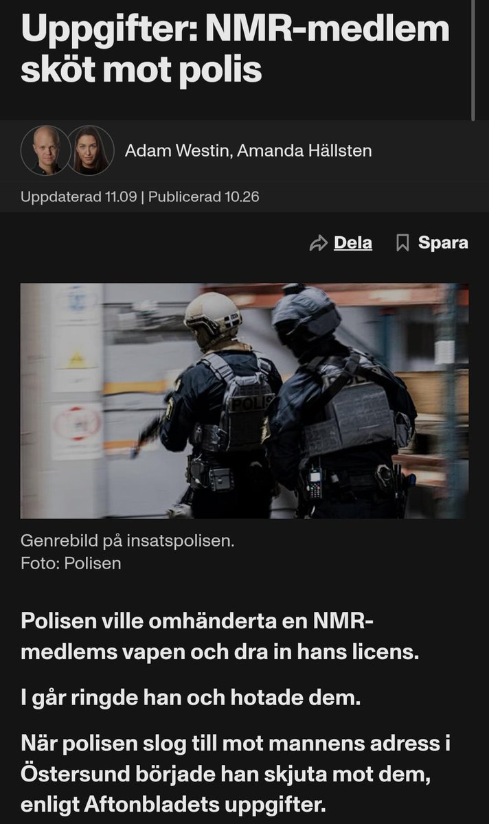 AFA Research kommer att återkomma med en artikel kring Tim, både gällande dagens idag men också tidigare händelser som han varit aktuell i.

Han är tidigare dömd för vapenbrott, brott mot lagen om brandfarliga och explosiva varor och nu skjutit mot polis.