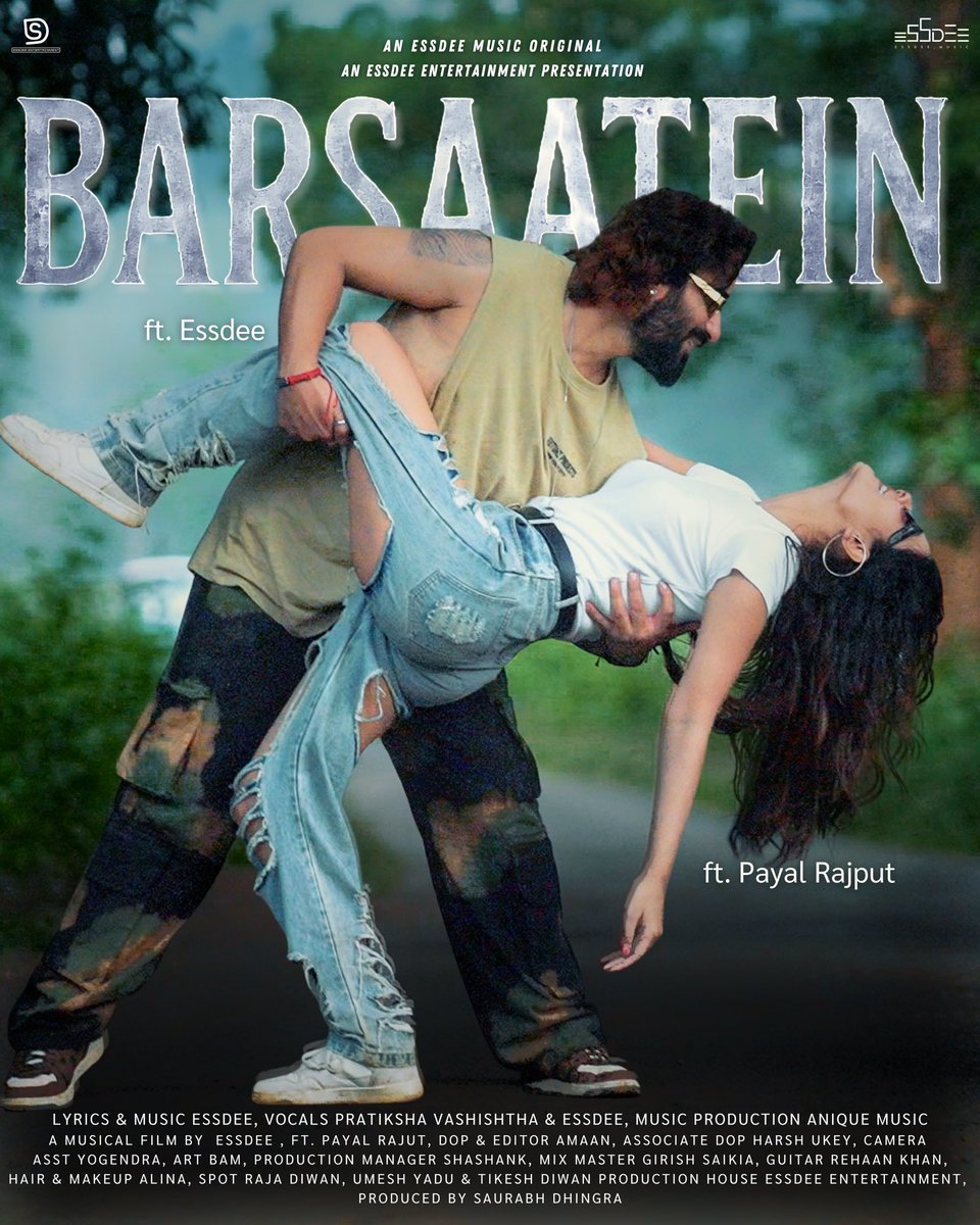 paayal rajput (@starlingpayal) on Twitter photo youtube.com/watch?v=4b_ONe…
Check out the teaser of my new song .
#baarsate
<a href="/TheEssdee/">Saurabhh Dhingra</a> youtube.com/watch?v=4b_ONe…
Check out the teaser of my new song .
#baarsate
<a href="/TheEssdee/">Saurabhh Dhingra</a>