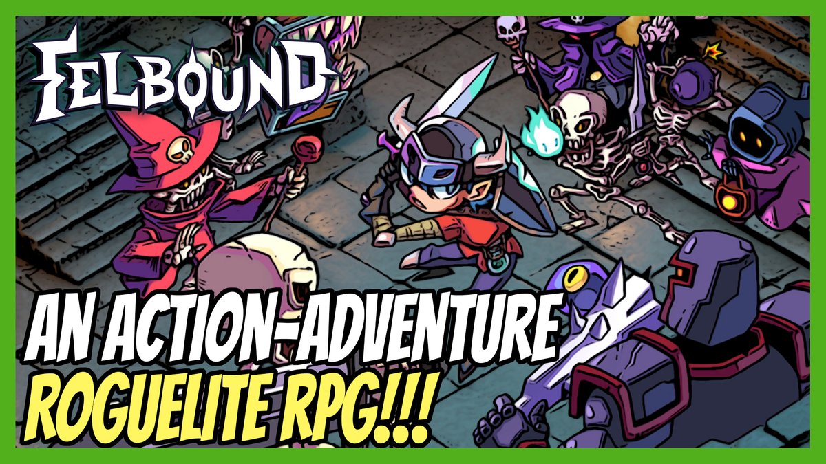 MazTechGaming's tweet image. I released my latest Indie Game Showcase video on YouTube on Tuesday. We played the Felbound demo, and it was a blast!
youtu.be/BpptB2R4KPo
Come check it out! Please ike, comment, share and subscribe!
If you're a dev and want me to showcase your game. Hit me up!!…