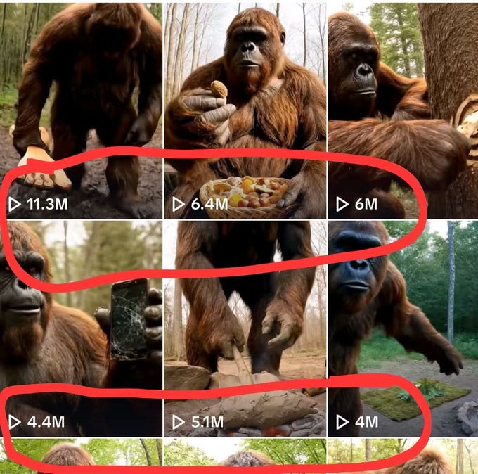 Bigfoot &amp; Yeti AI videos are going viral

No camera, no editing, all AI.

You can do it too — and earn $$ from short videos

I made a full guide + tutorial using Google VEO 3 to help you create the same.

Want the guide?

Like,  Retweet &amp; Comment "VEO"
 Follow (so I can DM)