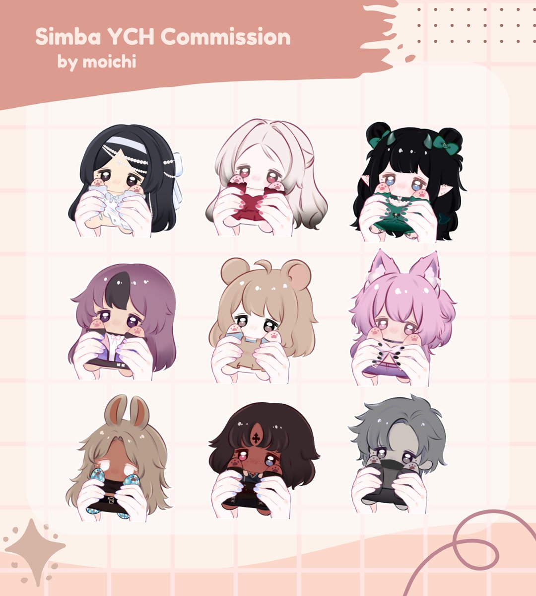 Complied Simba YCH comms!~