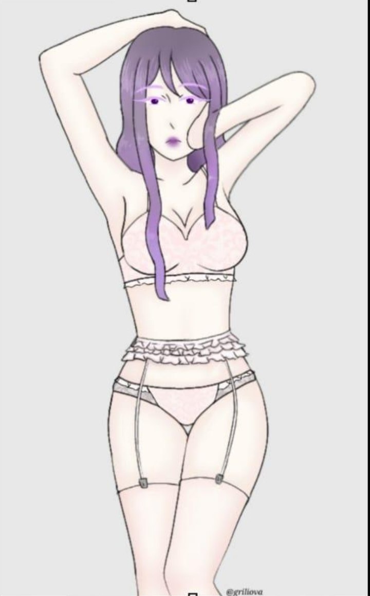 griliova_'s tweet image. 2020 ⭢ 2025 💜
right pic @.cheruboki
#AnimeArt #artprogress
