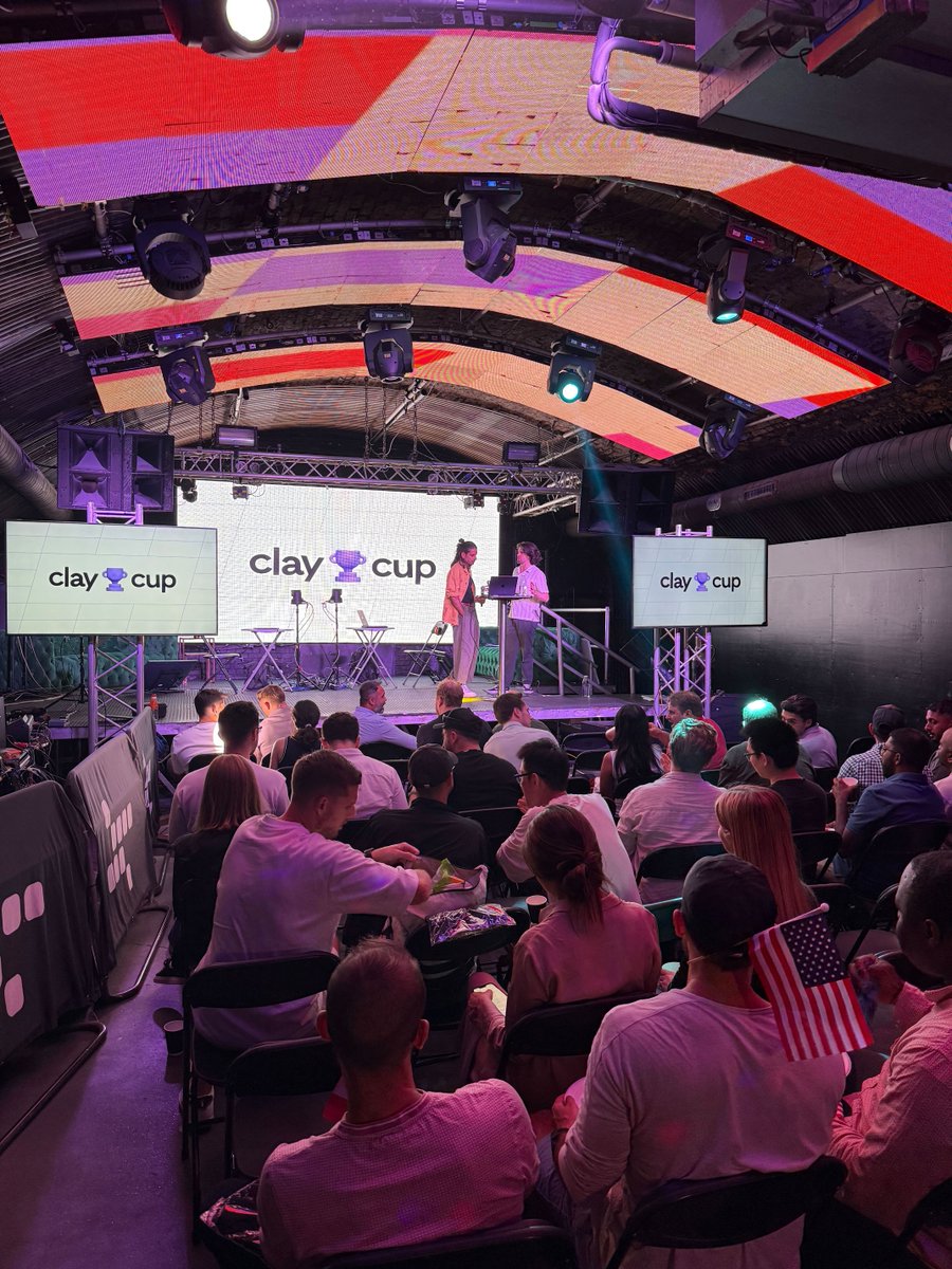 clay_gtm's tweet image. Clay Cup London!!! 🔥🔥🔥 

Congrats to the winners Jake Gill and Mateusz Sekta moving on to the semi-finals for a shot at $10K and eternal @Clay_gtm glory! See you at SCULPT!

Thank you thank you thank you to Malo Brinquin and Dominykas Rūkas for a stellar performance!