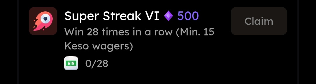 Noticed some people still have this mission in their kizzy mobile missions center.

This is just simply mission impossible, cos how do you win 28 times in a row.

Or what do you think?