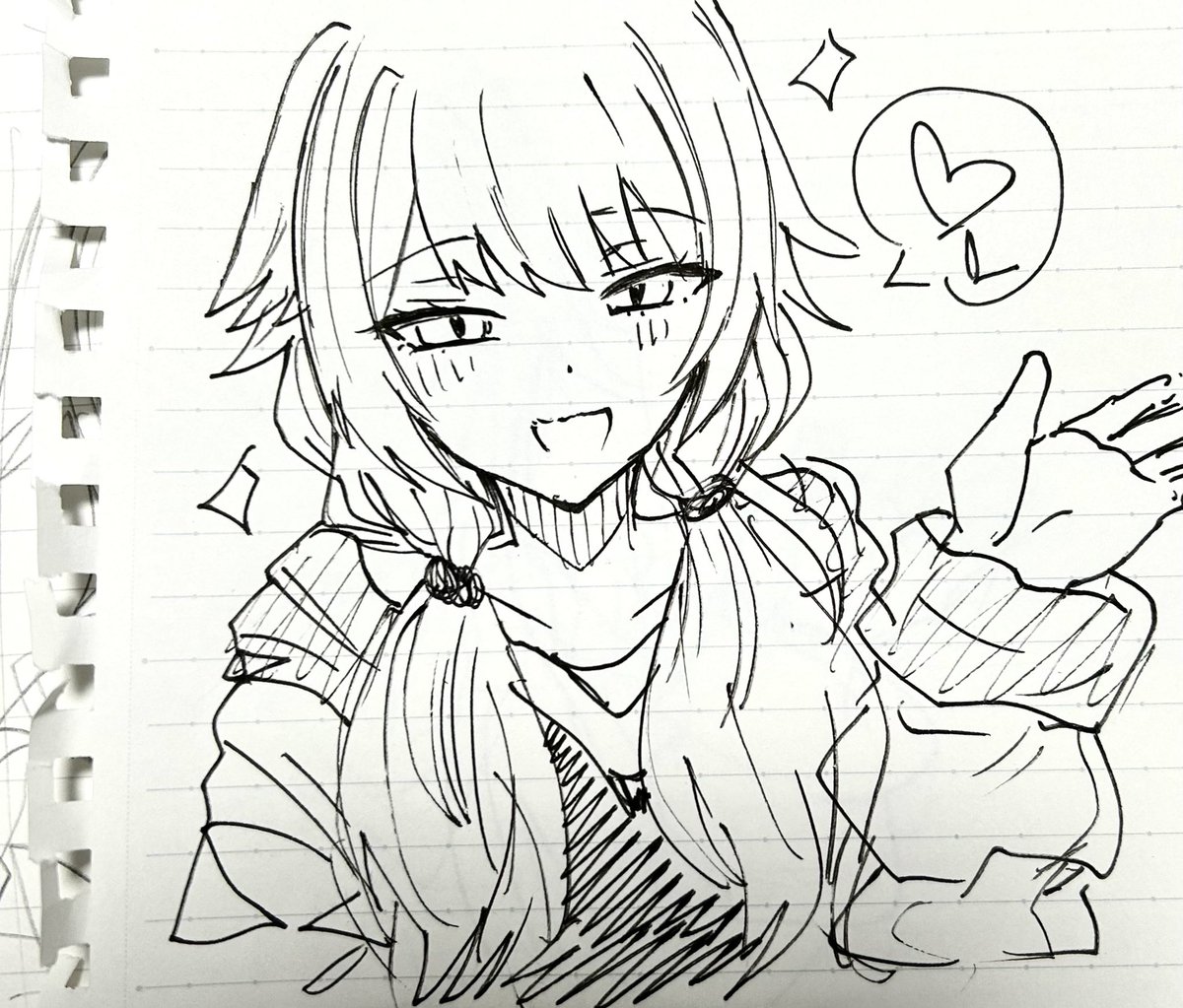 練習の落書き
こっそりあげとく 