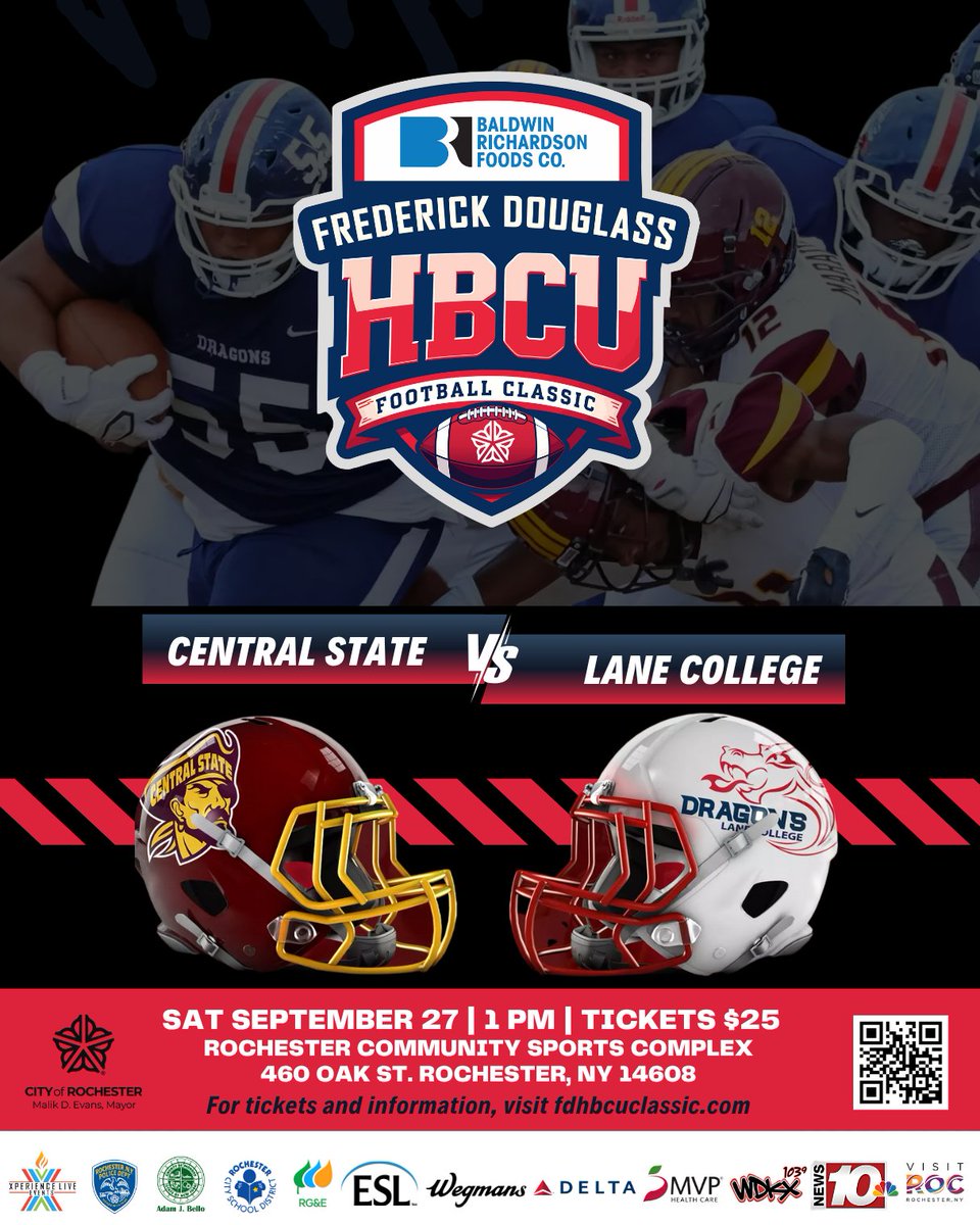 RochesterNYPD's tweet image. Mark your calendars for a weekend of football and fun.
Visit fdhbcuclassic.com to get your tickets now!