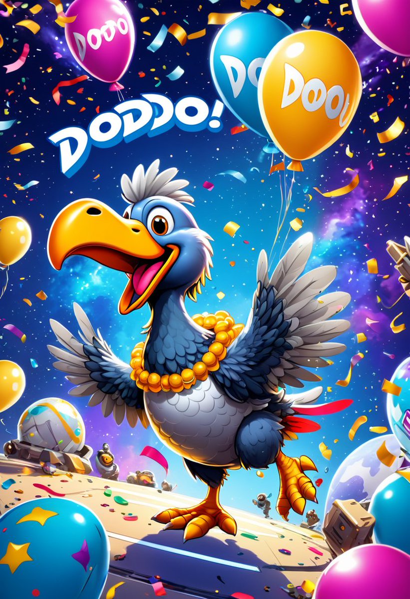 DODOCommunity's tweet photo. They laughed at the Dodo…
But now it’s flying through the stars — and taking the whole $DODO community with it. 🌌🚀🦤
The journey is just beginning.
Keep playing, keep vibing. This is bigger than you think.
#DODOARMY #Solana #MemeCoin https://t.co/yXx0oLtBov