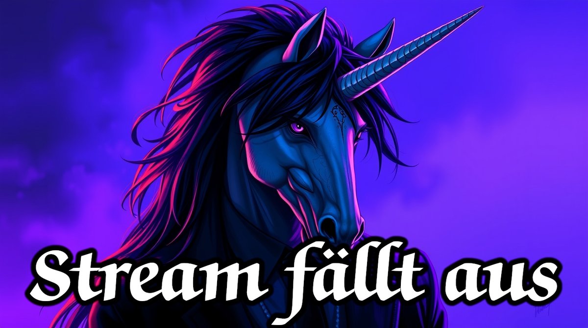 Sorry, Freunde. Heute schaffe ich es nicht mehr rechtzeitig. Der heutige Stream muss leider ausfallen. Bis Sonntag! Liebe Grüße!