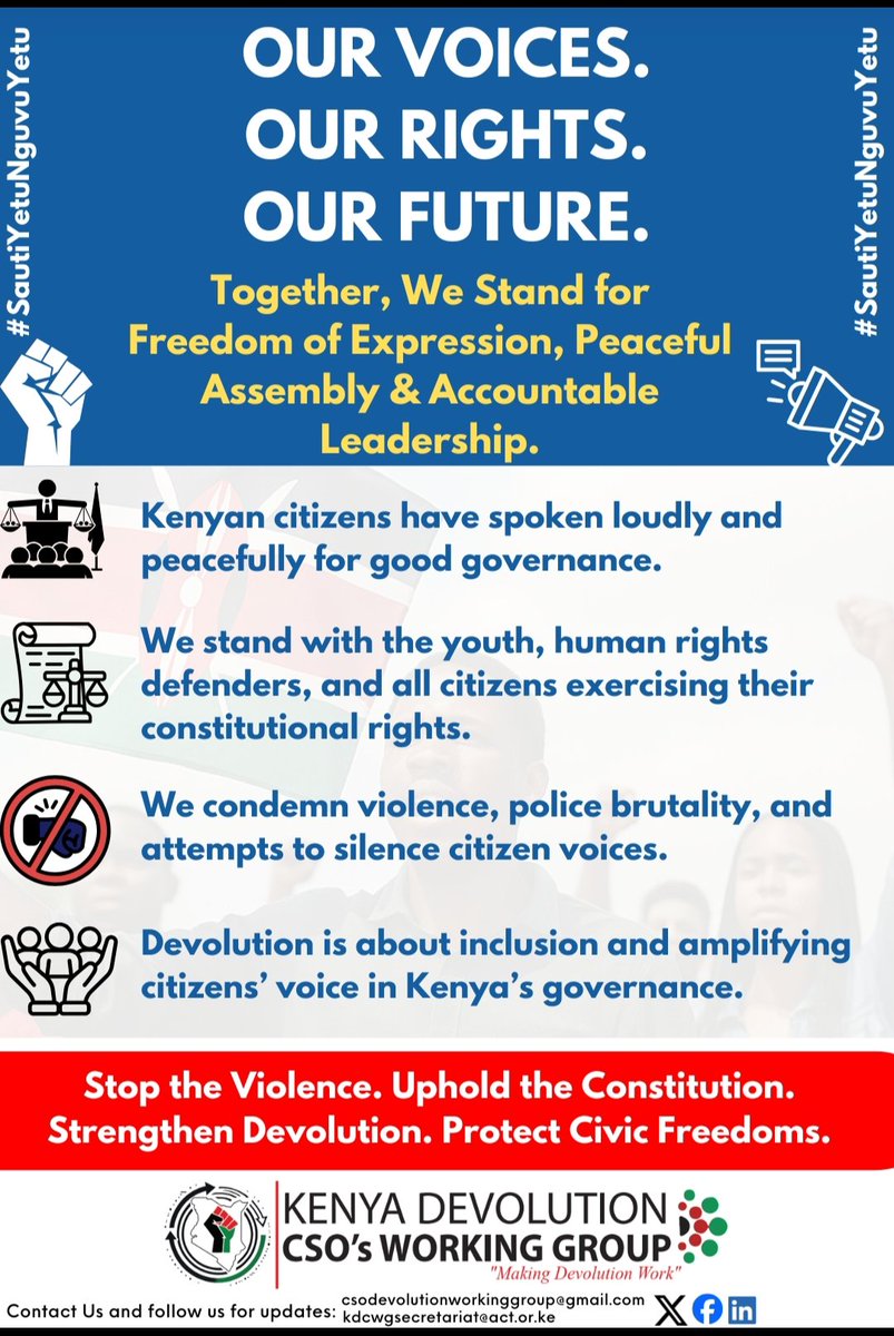 UGC_csonetwork's tweet photo. #ourvoices #ourrights #ourfuture

Protect the civic freedoms https://t.co/XWNzXk4eGZ