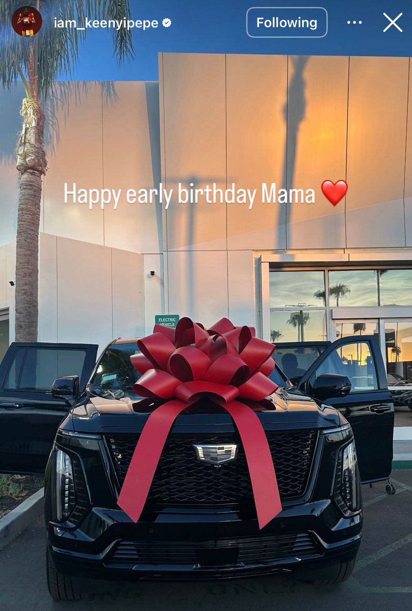 On3NIL's tweet image. NEW: USC 4-star OT commit Keenyi Pepe gifted his mom a new Cadillac Escalade with NIL dollars ❤️✌️
on3.com/nil/news/usc-2…
