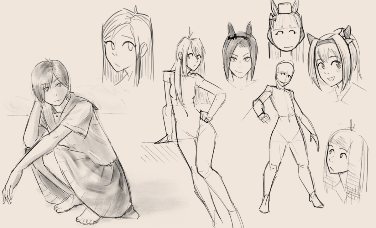 su5hhh_'s tweet image. meh doodles..