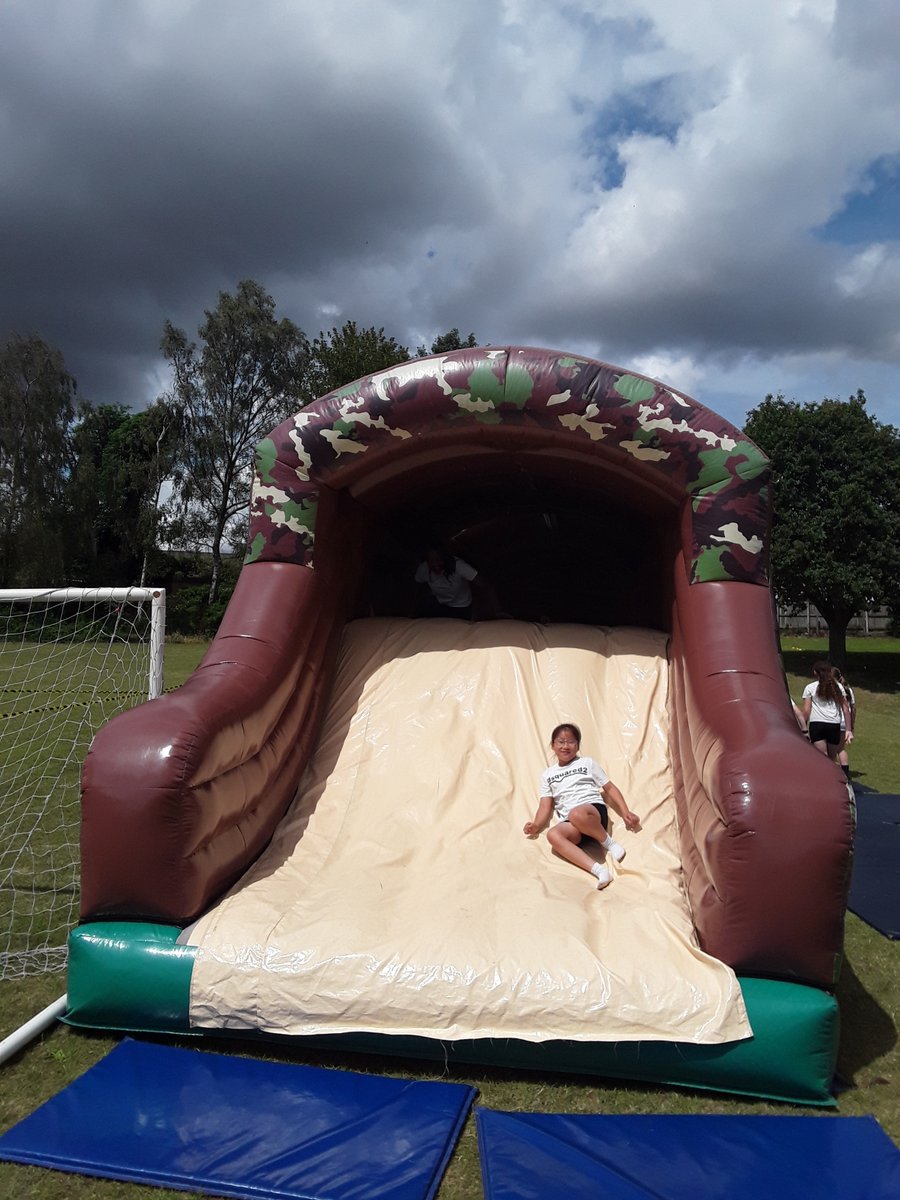 All of the children have had fun on the inflatable obstacle course today for celebration day. It was so lovely to see so many happy, smiling faces! #makingmemories #CelebrationDay