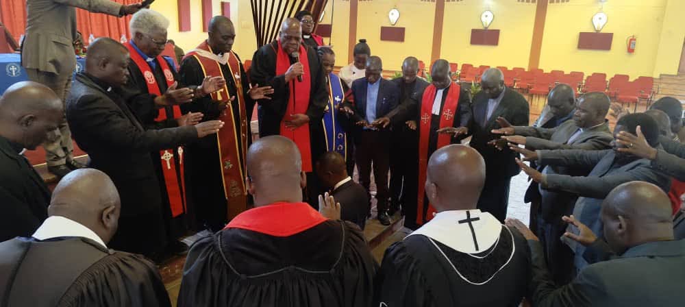 MalawiElects's tweet image. Special prayers for Malawi’s September 16, 2025 General Elections were held today at CCAP's St. Michael and All Angels Hall, Blantyre. UTM Party president Dalitso Kabambe, emphasized this as a chance for a fresh start for Malawians. #MalawiElections #PeaceAndUnity ✨🗳️