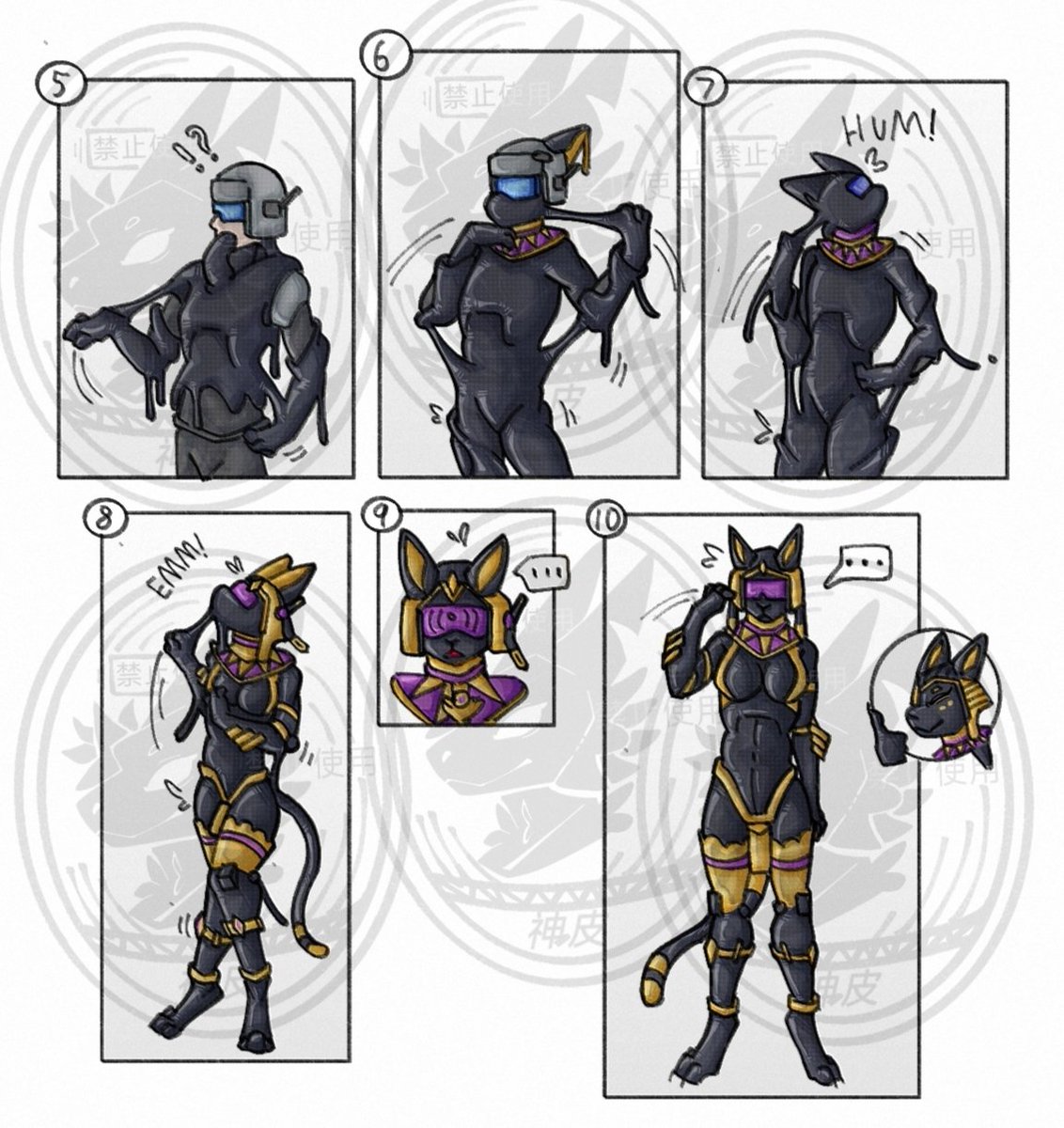 shenpi5's tweet image. #transfur #furry