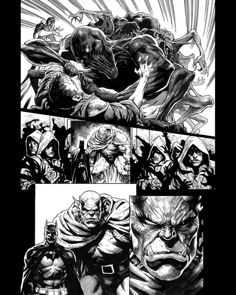 Mikemaluk's tweet image. So grateful for the love and support on @DCOfficial Batman & Robin # 23, with @PhillipKJohnson
I had an amazing time drawing it, and I love to see how people are reacting to it 🙏
MUCH MORE to come on #24 next month!
Stellar color from Marcelo Maiolo 😍
#Batman #makingcomics