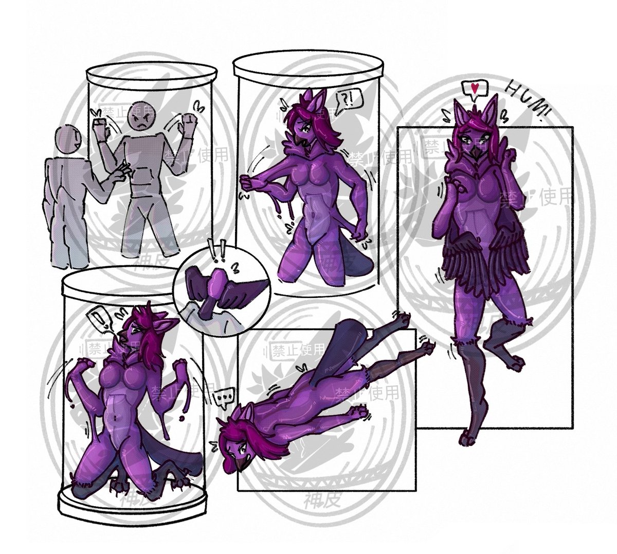 shenpi5's tweet image. #transfur #furry