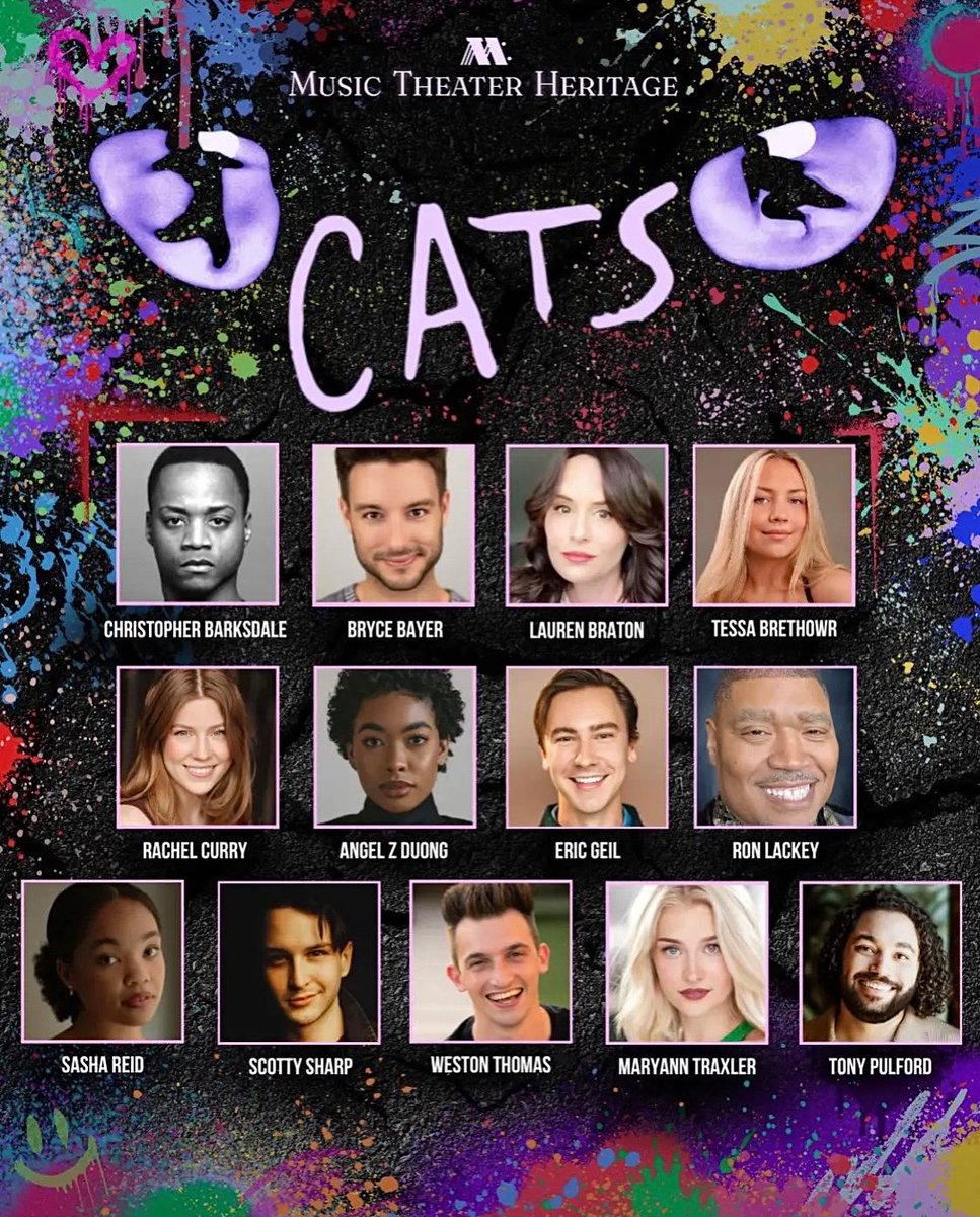 LaurenBraton's tweet photo. Excited to tell Grizabella the Glamour Cat’s story with the magic makers at @MthTheater August 7-31! Tickets at https://t.co/zSGcCmeXHZ https://t.co/AEHUoCvJqi