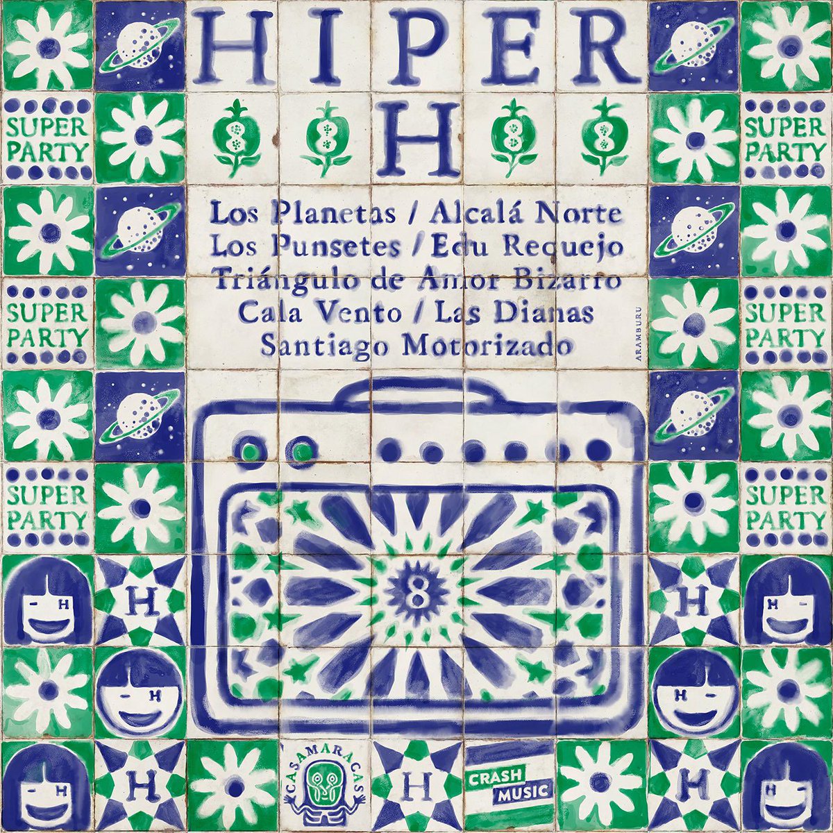 Concierto Hiper H
Granada 1/11 🪐🪐
Feria de Muestras de Armilla
Identidad visual por Javier Aramburu