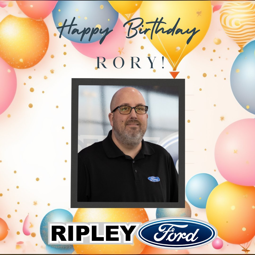 🎉 Happy Birthday to our Parts Manager Rory today! 🎉
 
Have a great day!