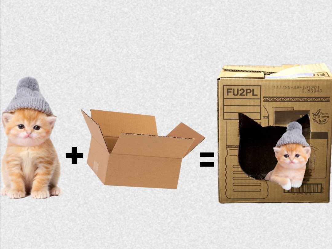 KWIFOG's tweet image. Watched Minecraft yesterday…..absolutely LOVED IT
I was so inspired to create that I made a box house….what do you think??
Gonna hunker down in my fort and watch the room for intruders
Gonna be a purrrrfect day!