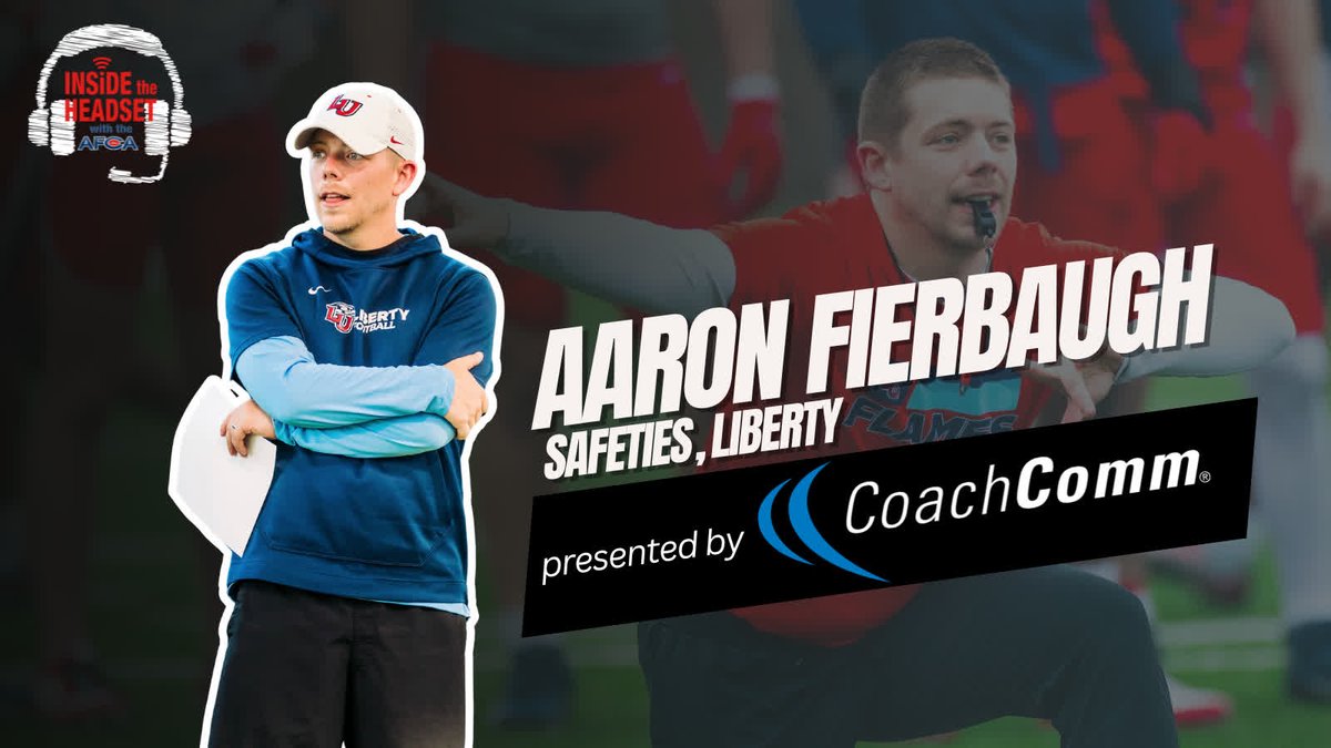 Check out this week's conversation with Aaron Fierbaugh, Safeties Coach <a href="/LibertyFootball/">Liberty Football</a> on Inside the Headset - Presented by <a href="/CoachComm/">CoachComm</a> below! ⤵️

🍎: tinyurl.com/ITH-App-Fie
🔊: tinyurl.com/ITH-Spt-Fie 
📺: tinyurl.com/ITH-YT-Fie