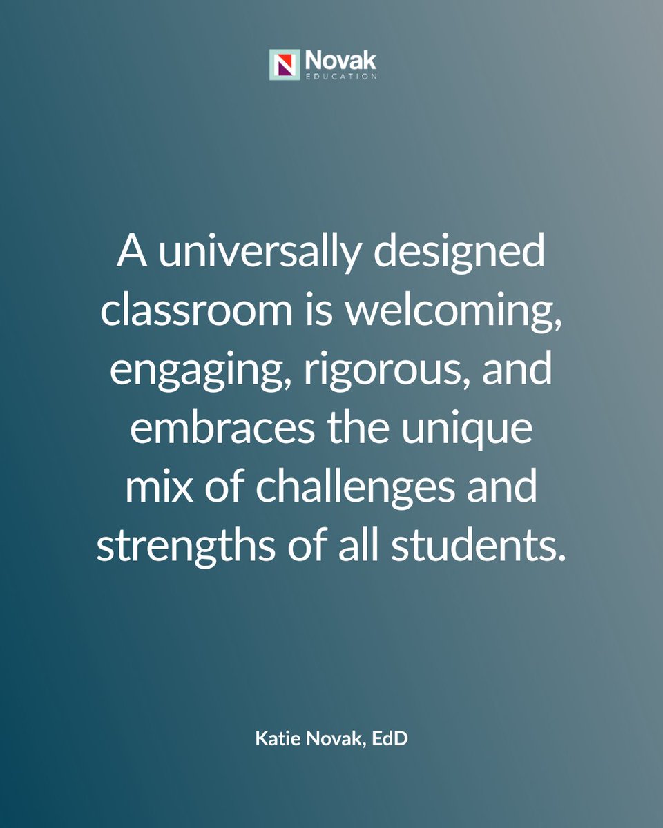 When educators are provided with meaningful professional development in how to implement UDL, the outcomes for all students improve.
