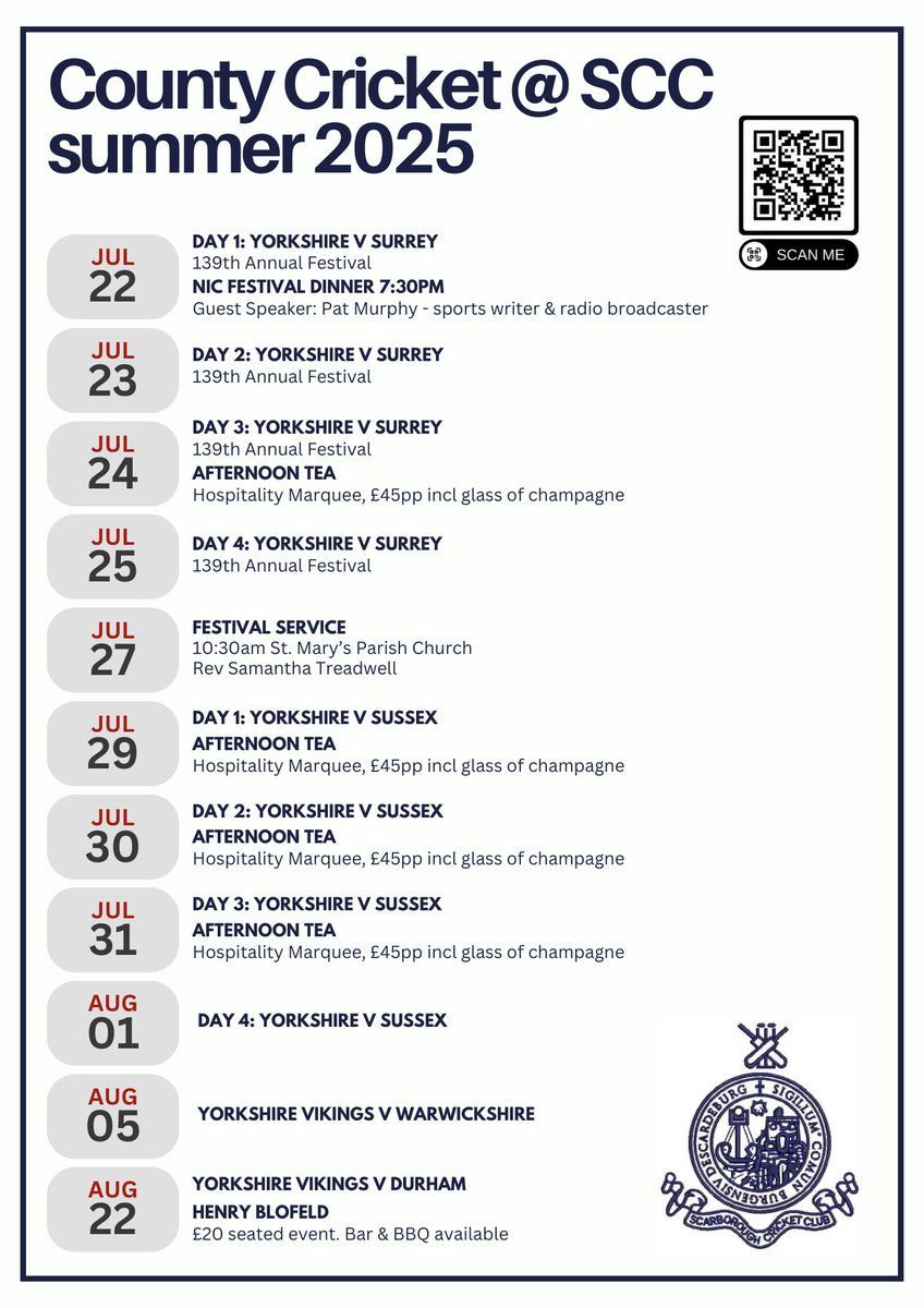 Scarborough CC tweet media