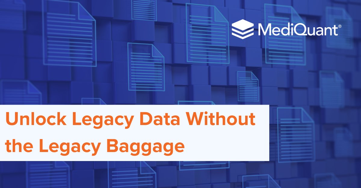 Still using legacy EMRs just to maintain compliance?

MediQuant’s CommunityArk™ delivers secure, vendor-neutral access to legacy clinical, financial, and operational data for small hospitals and ambulatory facilities. 

Learn more here:  go.mediquant.com/request-demo-c…