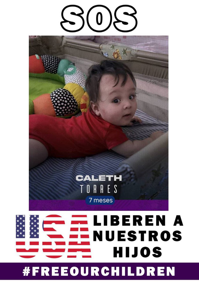 27 niños arrancados de sus madres por EE.UU. 🇺🇸
252 familias con seres queridos secuestrados en El Salvador.🇸🇻  

¿Dónde está el mundo?  ¿Dónde está Volker Türk? ¿y si fueran sus hijos? 

El Imperio 🇺🇸 y El Salvador 🇸🇻los secuestra, el pueblo los Reclama 

#FreeOurChildren