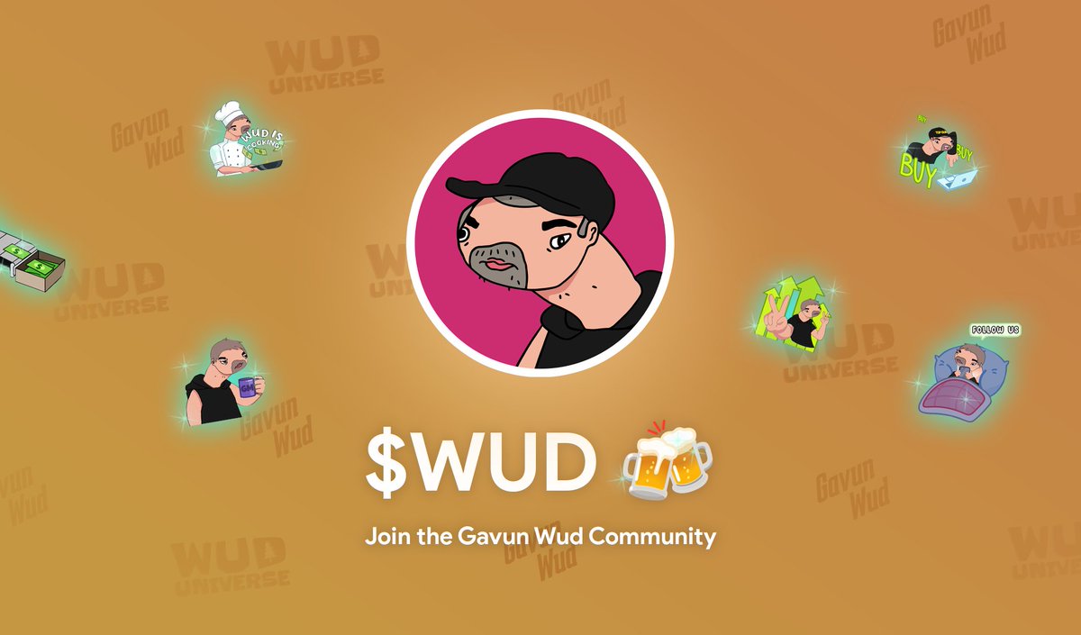 Become a WUD Member Today! 🍻

Crack a cold one and join $WUD meme movement today! The most fun, creative, and rewarding community taking over Web3.

What awaits you in the Telegram &amp; Discord HQs? 👀

🍻 Official WUD Sticker Pack Just Dropped – Slap 'em everywhere. Unleash the