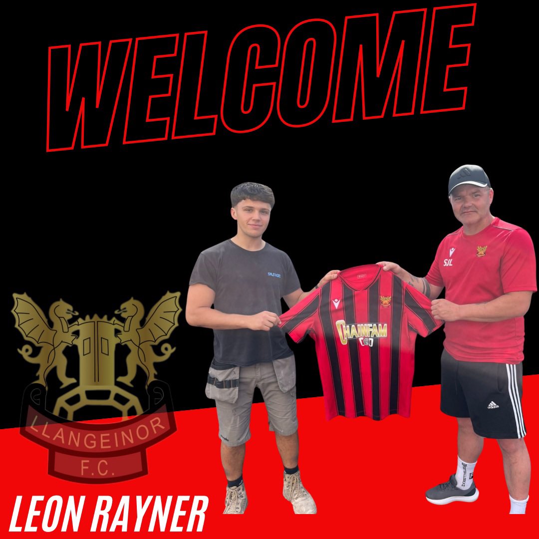 Llangeinor FC (@llangeinorfc) on Twitter photo ๐ง๐ฟ๐ฎ๐ป๐๐ณ๐ฒ๐ฟ ๐ก๐ฒ๐๐ ๐จโ๏ธ
Llangeinor is delighted to announce the signing of Leon Rayner.
Another big player who has impressed in pre-season. Thereโs no doubt he will be a huge addition to the team.
Leon is available for sponsorship immediately.
#UppaLlan๐ดโซ๏ธ ๐ง๐ฟ๐ฎ๐ป๐๐ณ๐ฒ๐ฟ ๐ก๐ฒ๐๐ ๐จโ๏ธ
Llangeinor is delighted to announce the signing of Leon Rayner.
Another big player who has impressed in pre-season. Thereโs no doubt he will be a huge addition to the team.
Leon is available for sponsorship immediately.
#UppaLlan๐ดโซ๏ธ