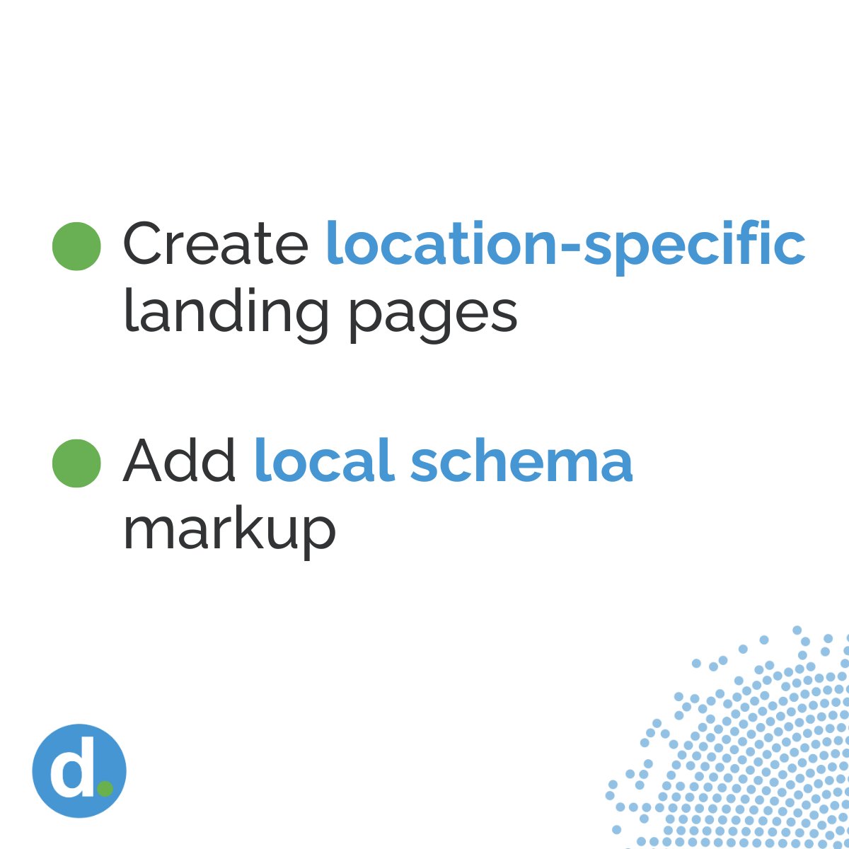 Dandy_Marketing's tweet photo. 🌍 Want to rank for “near me” searches?
Local SEO gets you found first-not your competitors:
✅ Optimise your Google Profile
📞 Keep NAP info consistent
⭐️ Get + reply to reviews
📍 Use location pages + schema
Need help? DM us to boost your local visibility! 🚀 https://t.co/gORzC0Ec6h